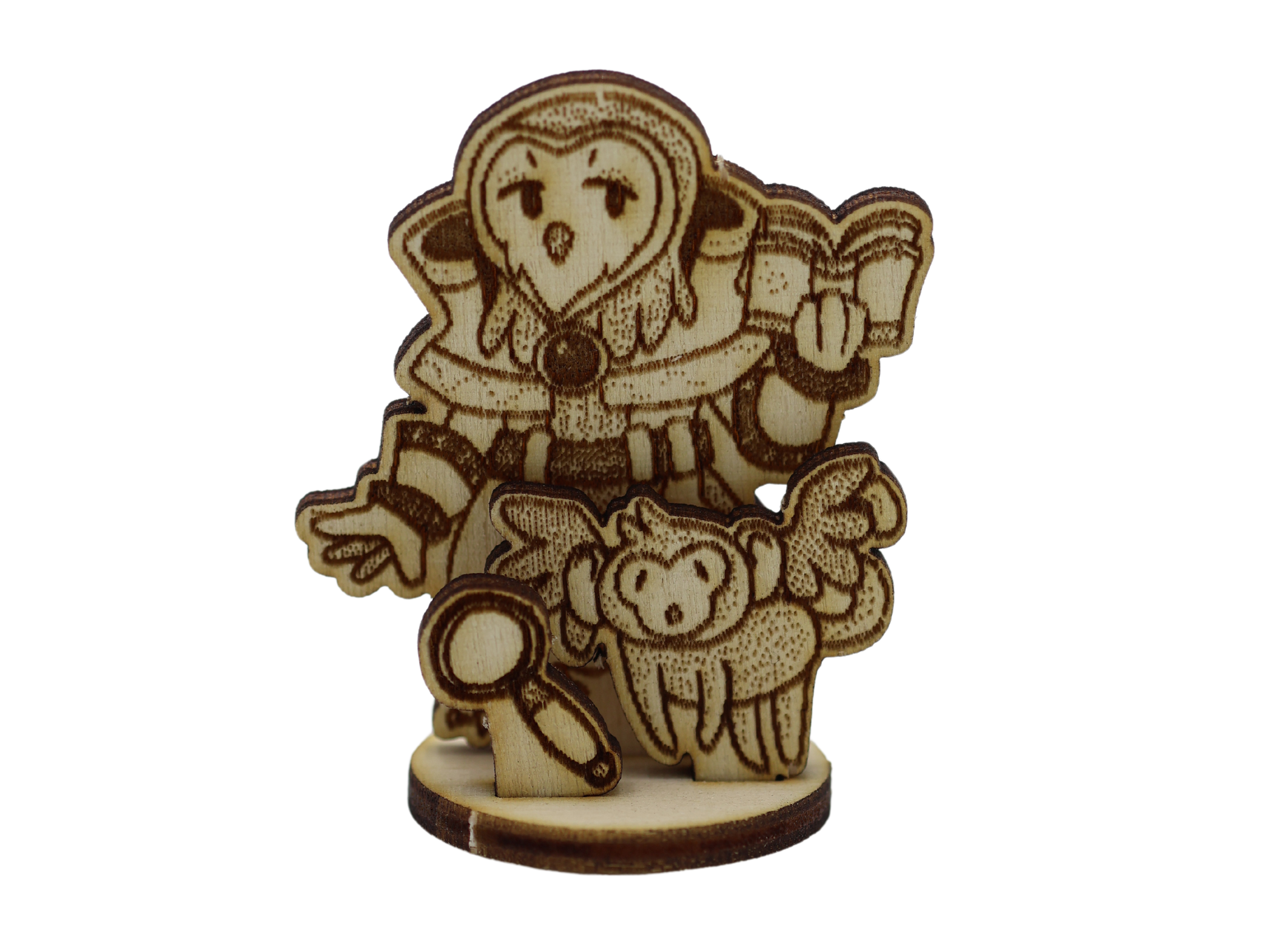 Olwin Toy Owlin Wizard miniature – CorvidArts