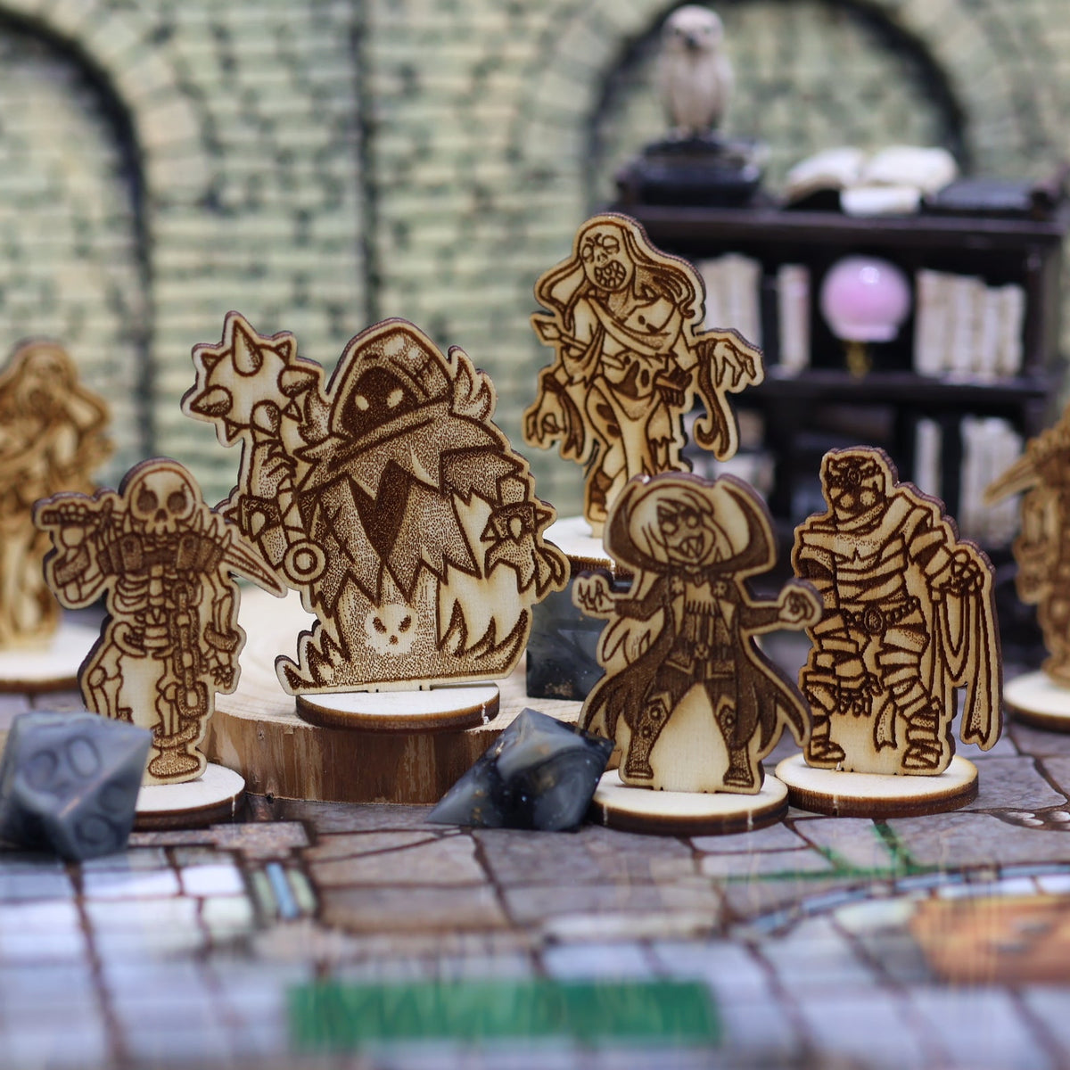 Undead monsters (Set of 30) – CorvidArts